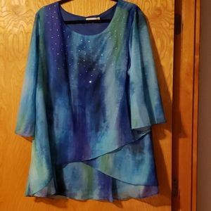 Sexy, Flowy, Clorful Top